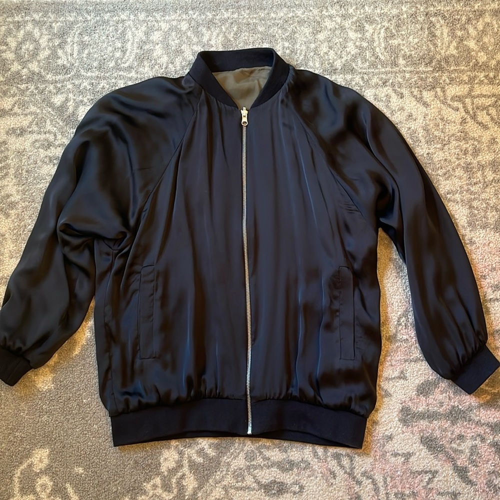 Zara Reversible Bomber Jacket